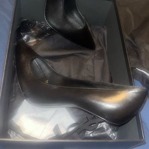 YSL black heel size 9 worn twice